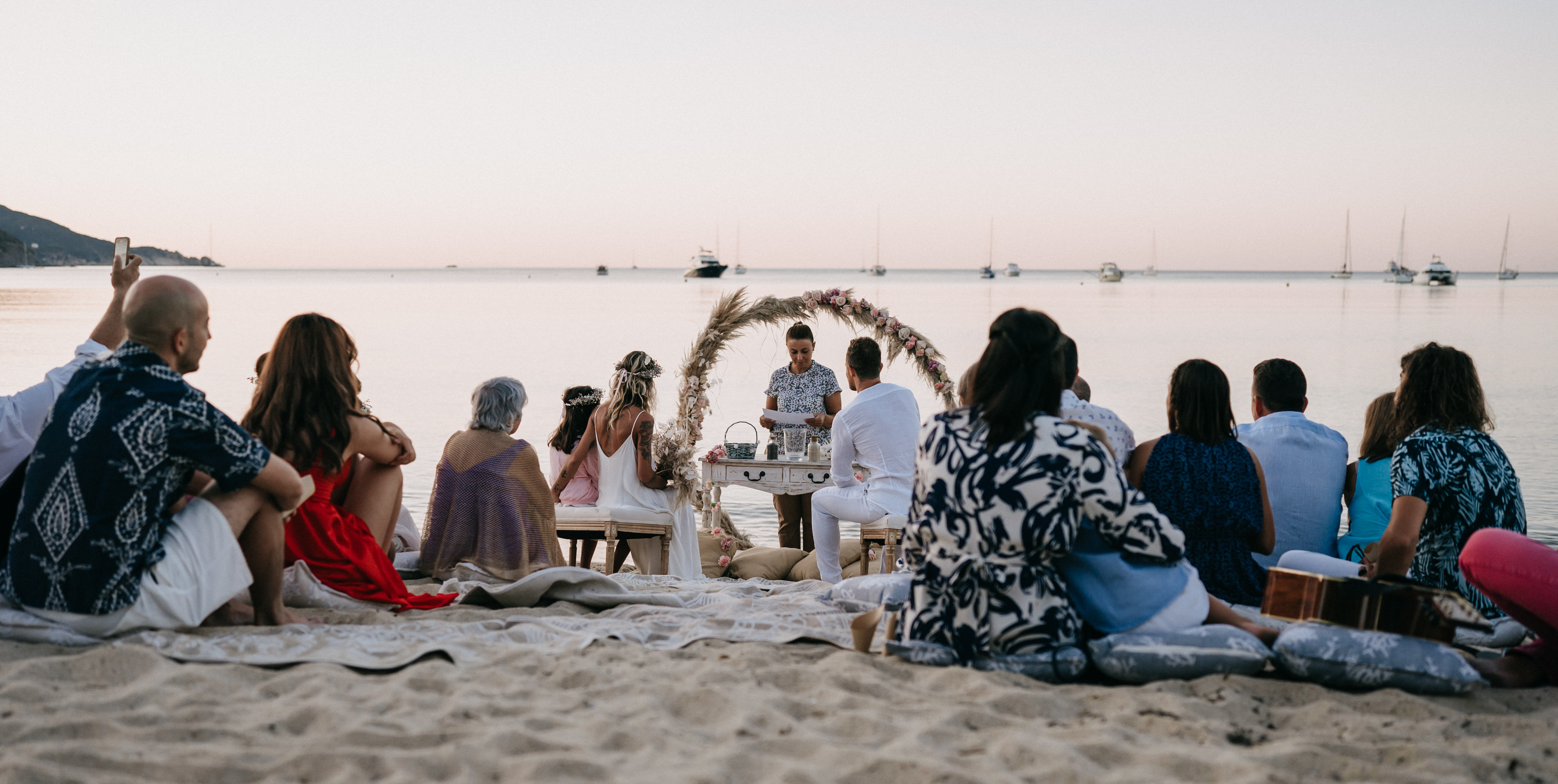 Delicate and Initmate Wedding at Paglicce Beach