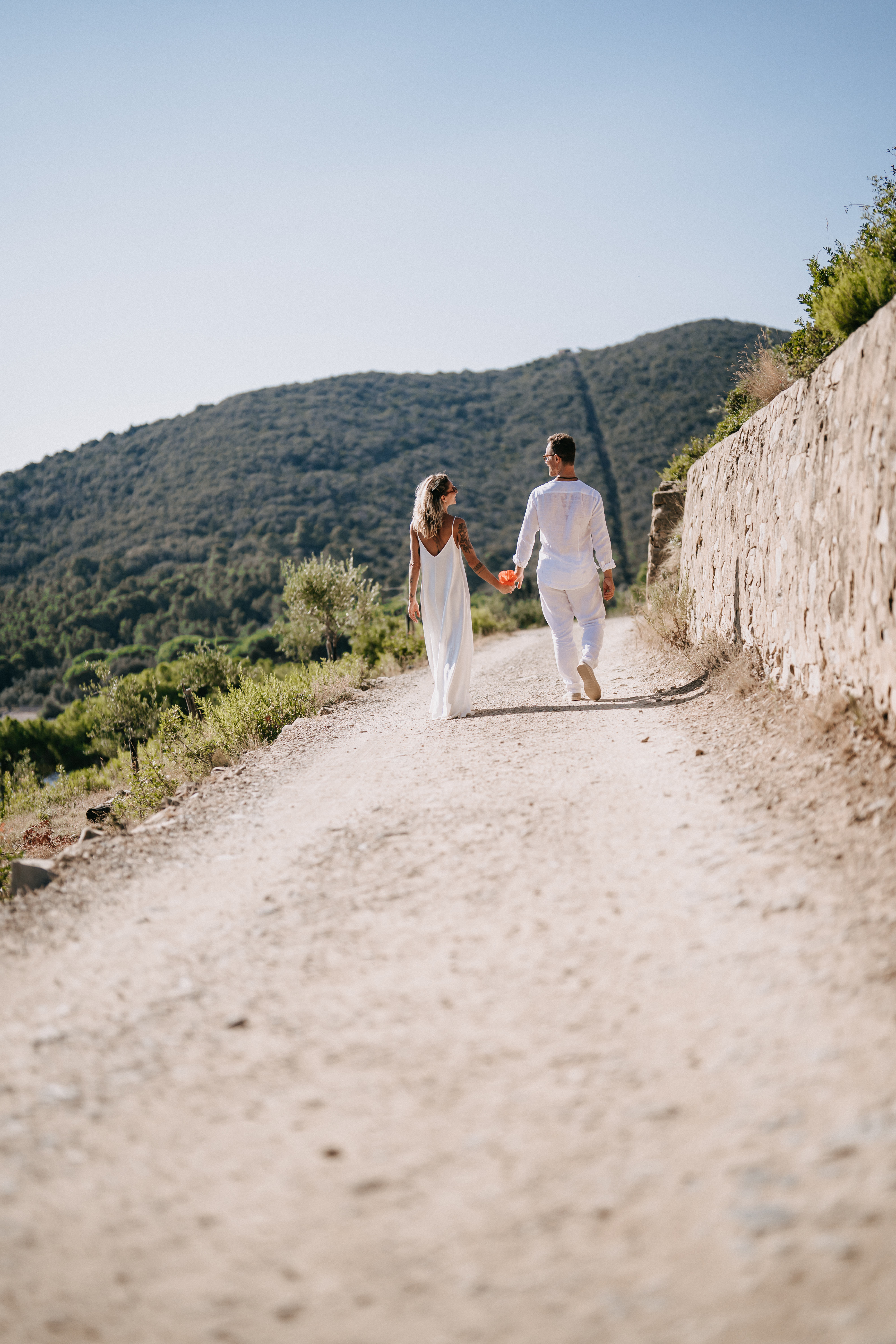 Delicate and Initmate Wedding at Paglicce Beach