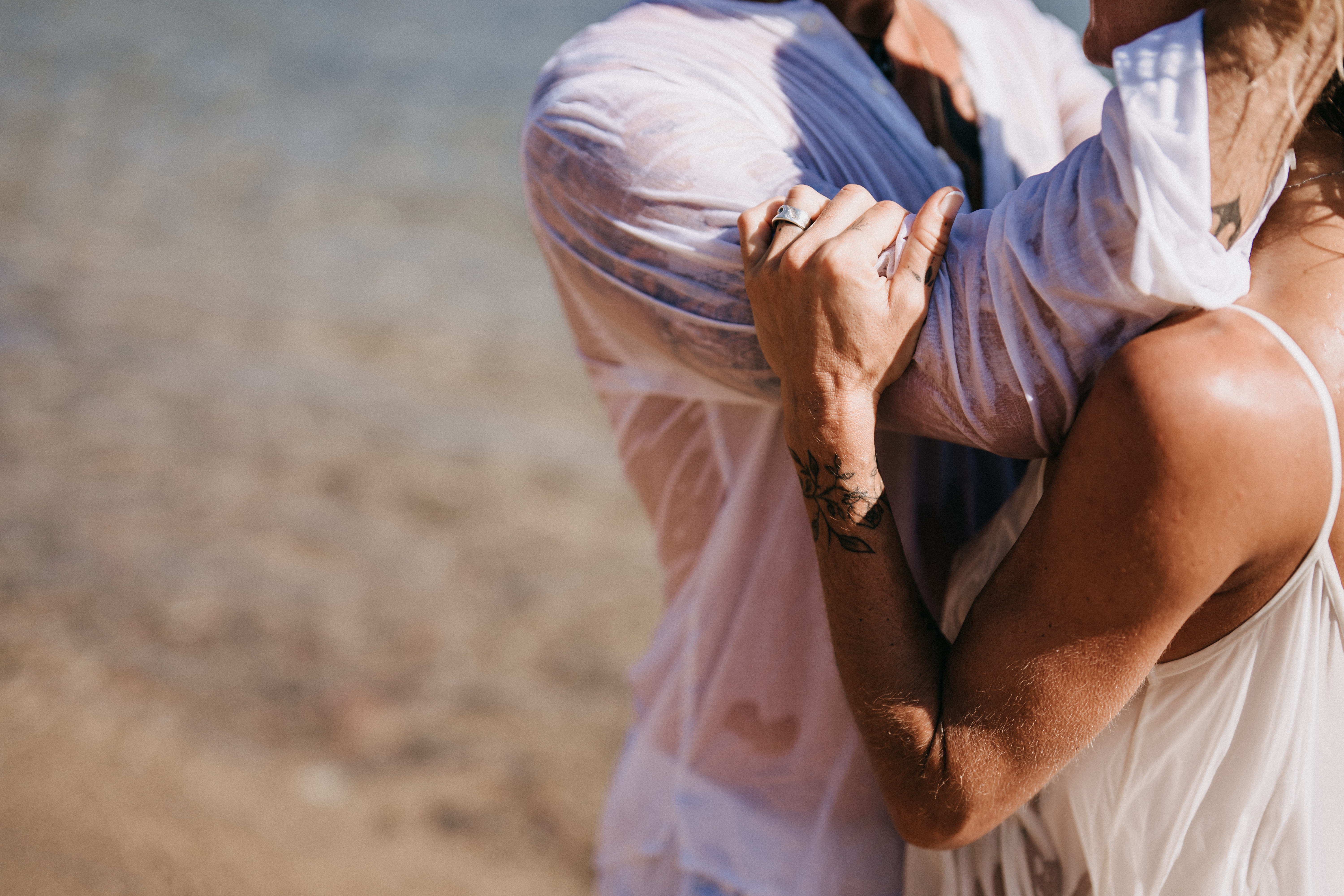 Delicate and Initmate Wedding at Paglicce Beach