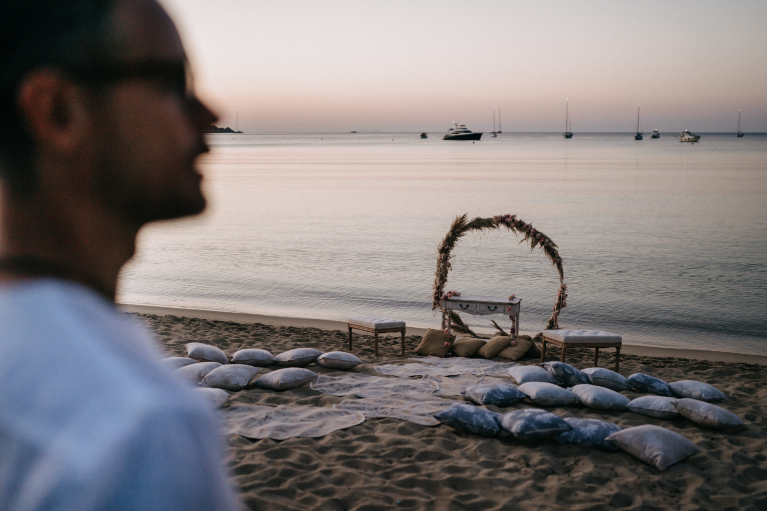 Delicate and Initmate Wedding at Paglicce Beach