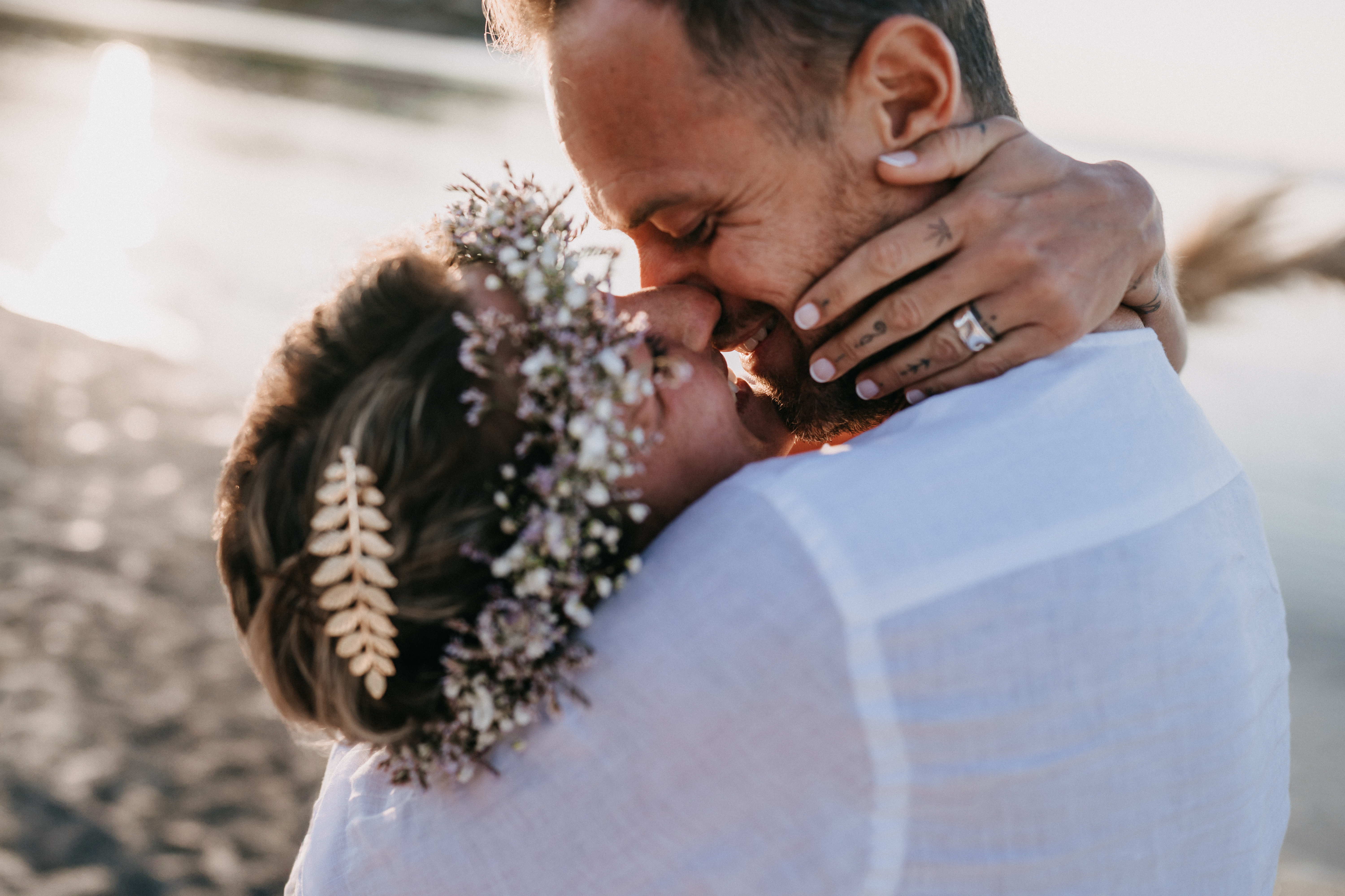 Delicate and Initmate Wedding at Paglicce Beach